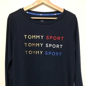 SALE Long sleeve HOST PICK Tommy Hilfiger crew neck navy blue long sleeve